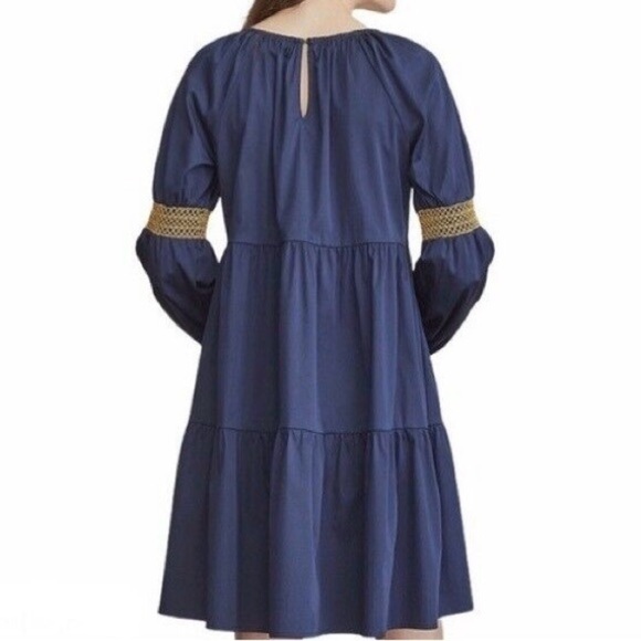 Elizabeth and James Tiered Boho Peasant Mini Dress - Picture 13 of 15